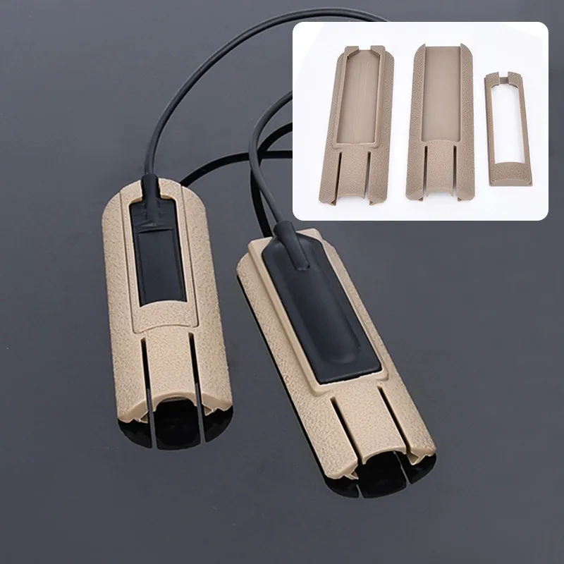 Láser táctico PEQ, luz IR roja, verde, azul, M600, M600DF, linterna de 1400 lúmenes, luz blanca con ranura para tarjeta trasera, ajuste de riel de 20mm - imagen 5