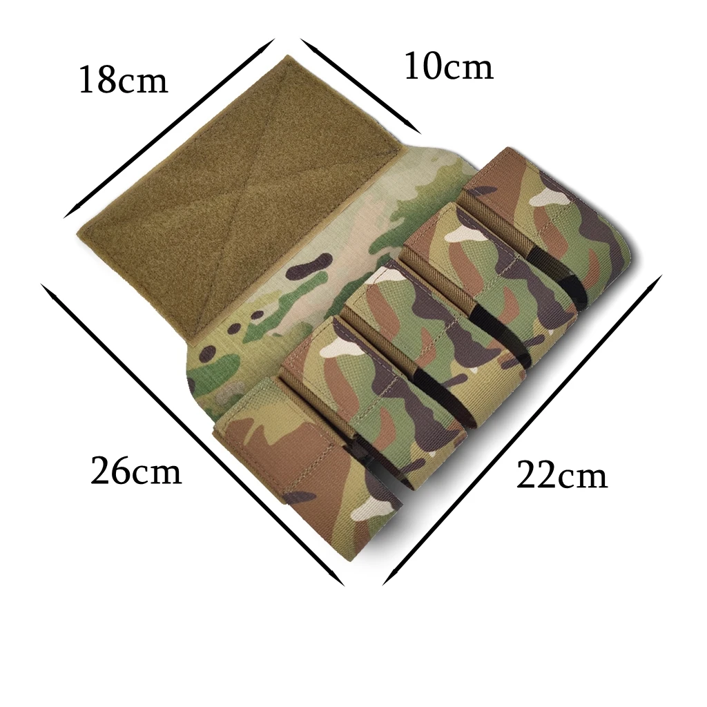 Bolsa lanzadora de granada táctica Airsoft de cinco balas debajo del barril para aparejos de pecho D3CRM MK3 y MK4 - imagen 5