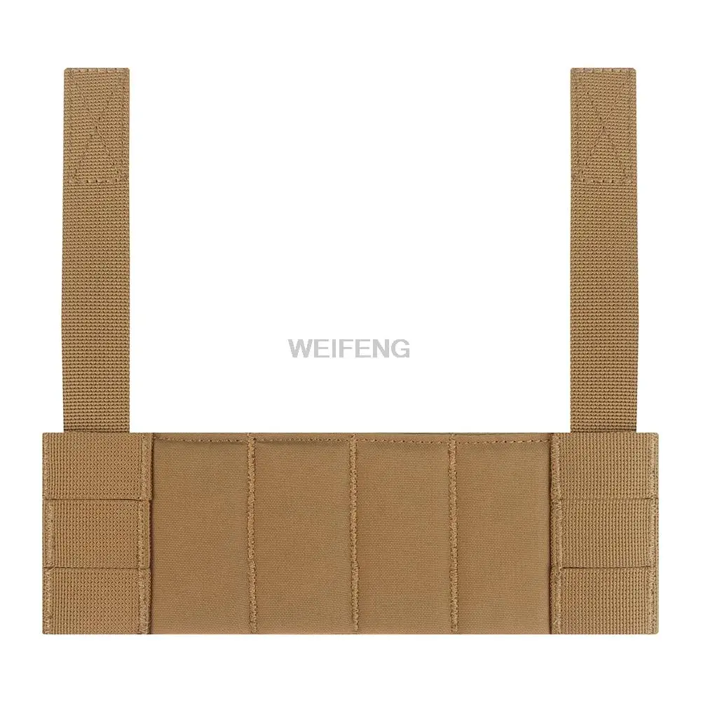 Panel frontal de chaleco táctico Molle, placa de expansión, aparejo de pecho, Panel frontal para MK3, MK4, accesorios de chaleco de plataforma - imagen 5