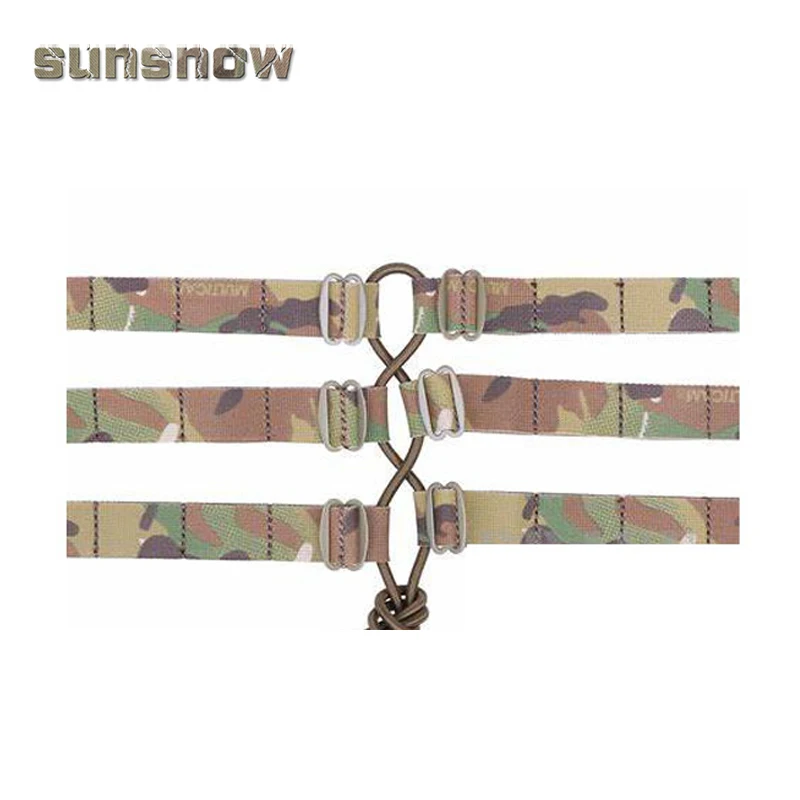 Juego de hebilla de conexión de cable elástico con hebilla de mariposa de metal para cinturón esqueleto de banda AVS 3 - imagen 5