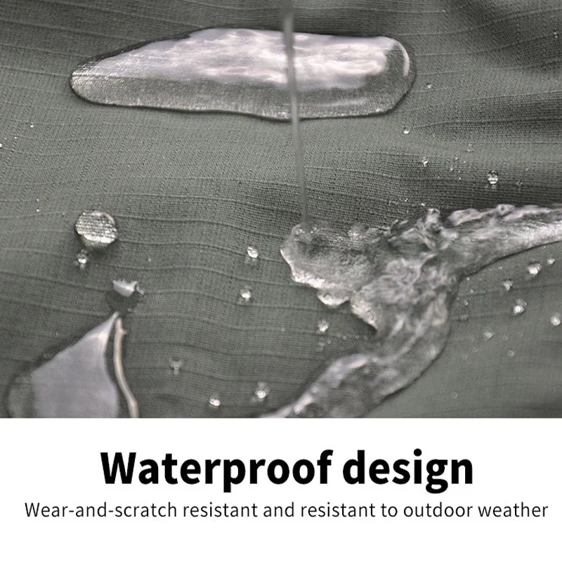 Chaqueta de combate del Ejército para hombre, abrigo táctico para acampar, Tops impermeables, abrigos Multicam, ropa de caza, senderismo, Softair - imagen 5