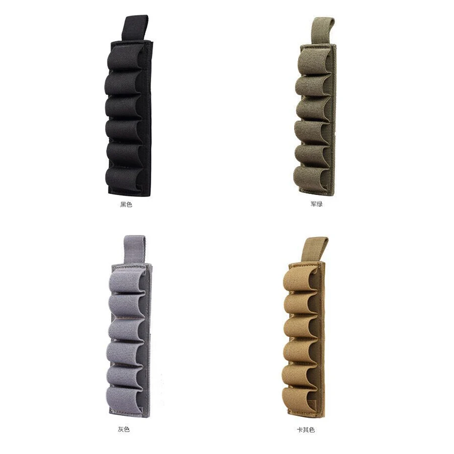 Bolsa De Almacenamiento De Parches De 6 Agujeros Bolsa De Almacenamiento De Balas Tácticas Al Aire Libre Multifuncional BolsaDde Almacenamiento - imagen 3