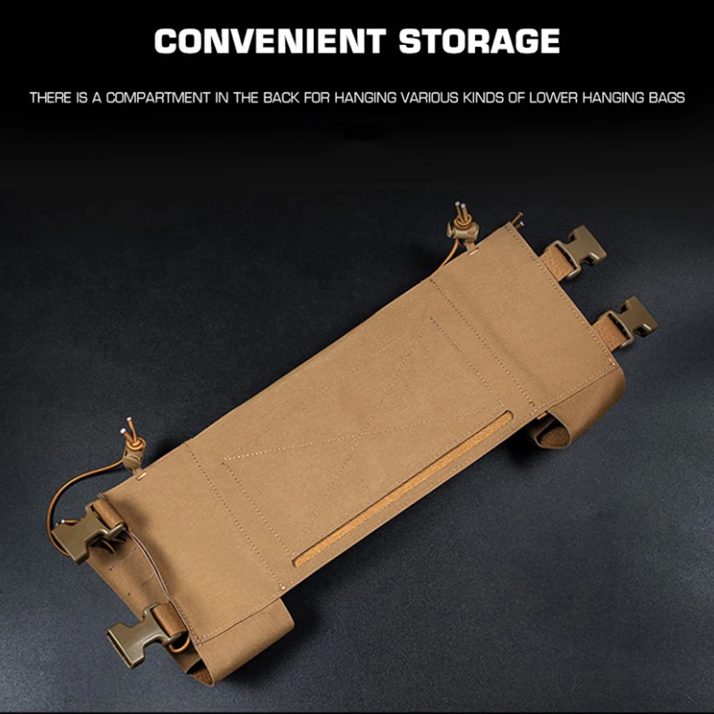 Táctico The Thing 1 Molle MK3 MK4, aparejo de pecho, chasis extendido, bolsa de Radio, chaleco de combate de caza, bolsa de revista, soporte de equipo Airsoft - imagen 3