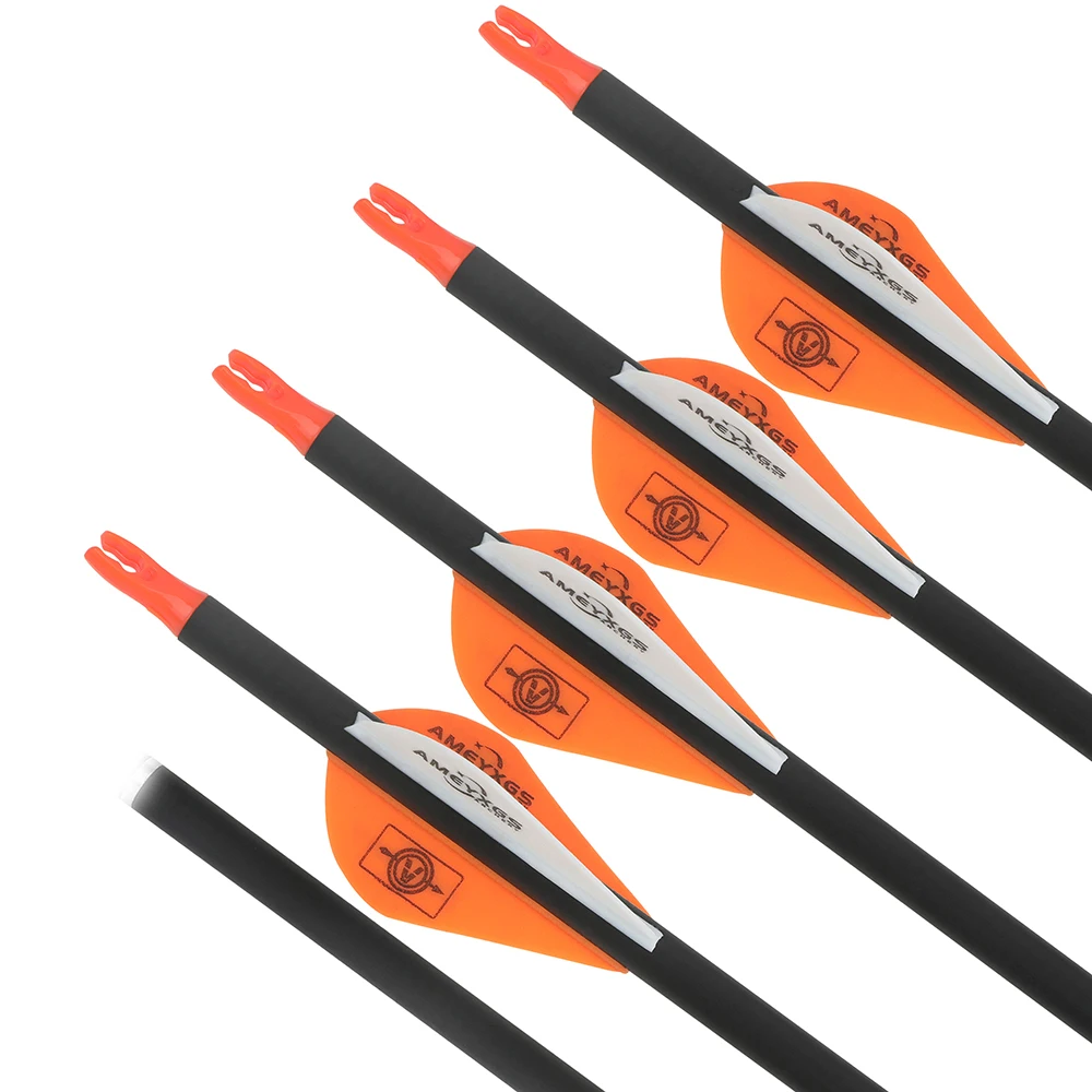 Flechas de carbono puro 30 pulgadas sin puntas para arco compuesto - imagen 5