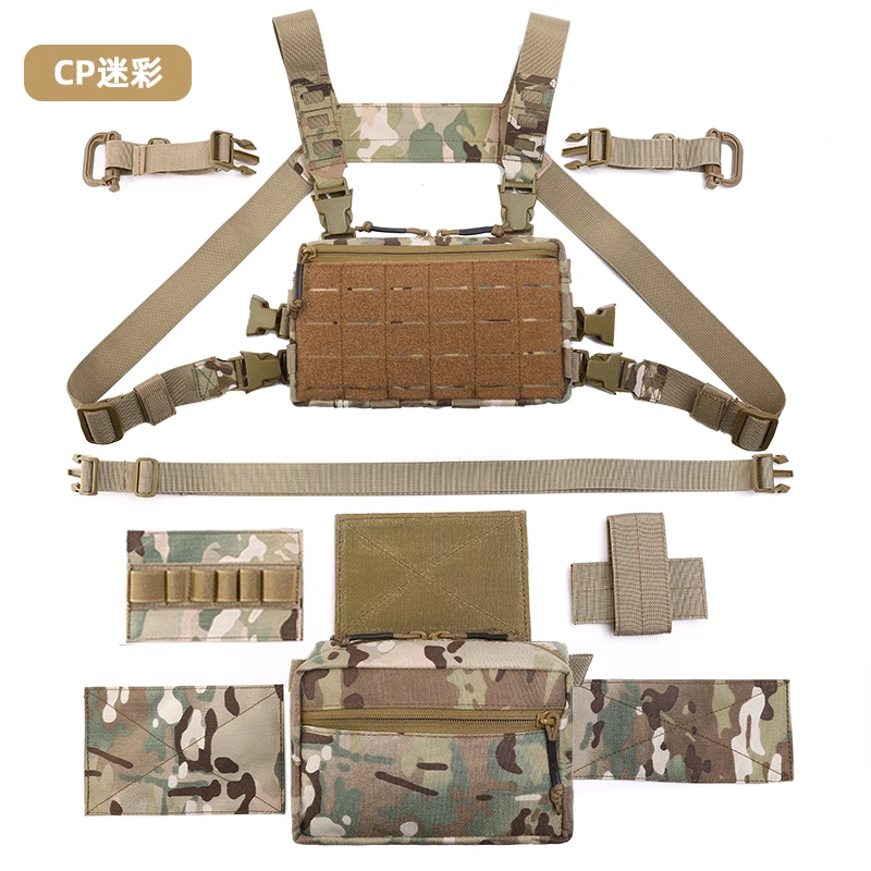 Chaleco de viaje táctico Molle versátil, accesorio colgante, paquete de cintura - imagen 2