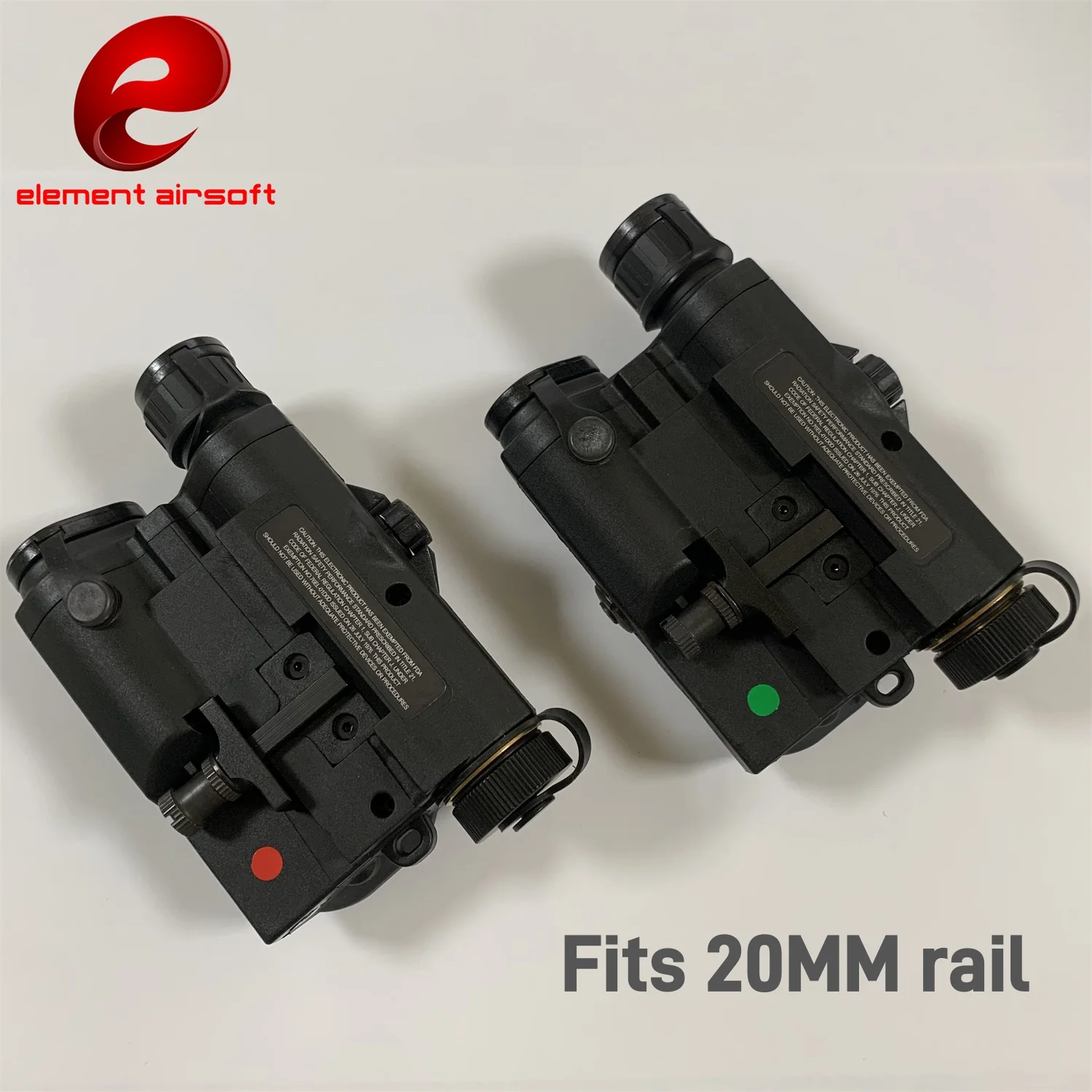 Táctico Airsoft UHP AN PEQ 15 PEQ-15 LA5C punto rojo verde indicador láser IR arma explorador LED AR15 luz ajuste riel de 20MM - imagen 5