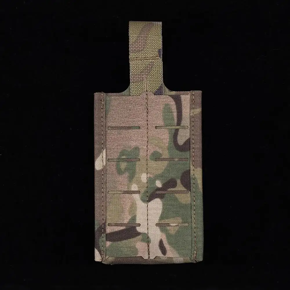 Bolsa táctica para revistas 5,56, sistema MOLLE, chaleco de caza, soporte para cinturón, tiro Airsoft AR M4, bolsa con soporte individual Mag, equipo de tracción rápida - imagen 5