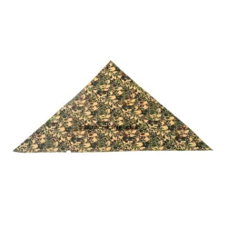 Partizan LETO Pañuelo triangular soviético estampado floral