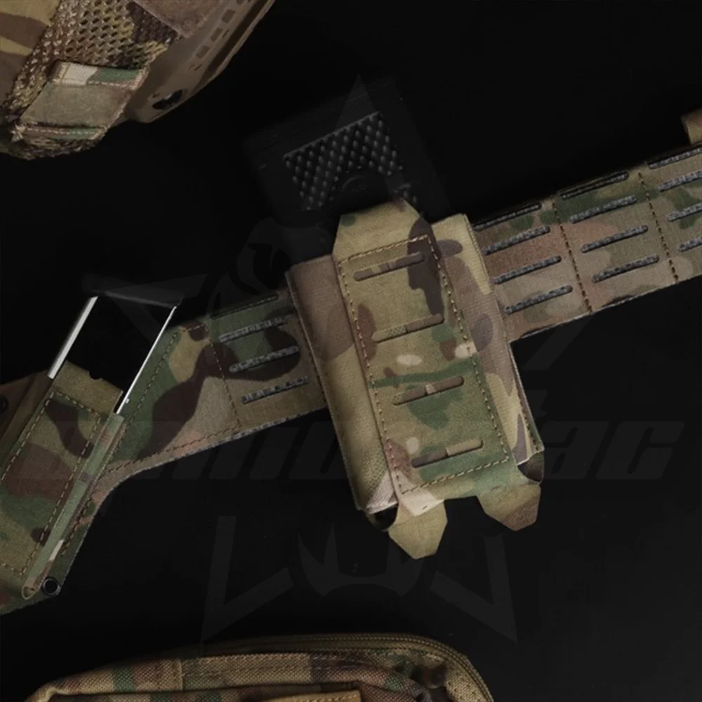 OphidianTac ARC V2 Rifle Single Mag bolsa cinturón titular 556 762 AK M4 elástico Mag bolsa Molle PALS cinturón Airsoft accesorios de caza - imagen 5