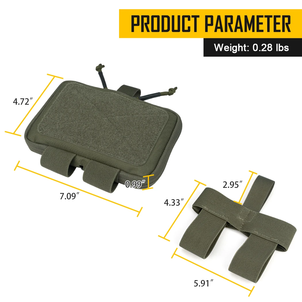 IDOGEAR bolsa botiquín de primeros auxilios EDC riñonera bolsa de almacenamiento de sable bolsa de tijeras bolsa multifunción 3583 - imagen 4