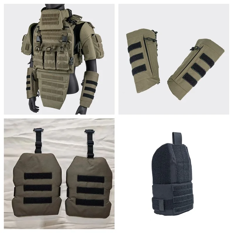 RG Protectores Deportivos Tácticos Brazos, Muñecas y Piernas