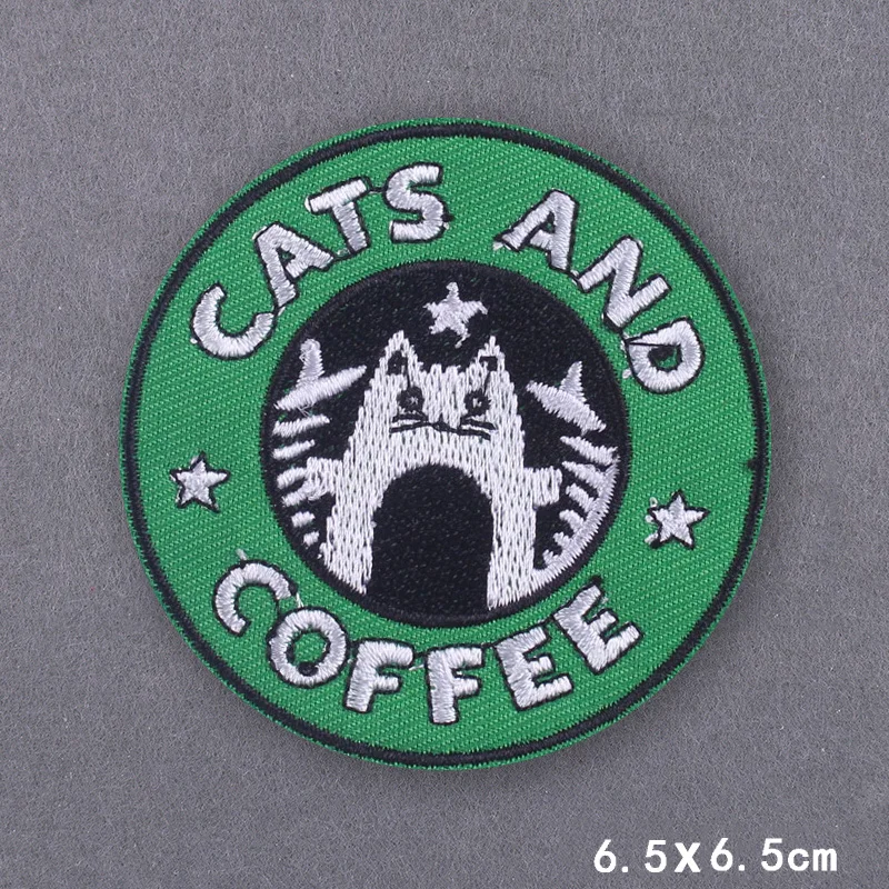 Parche bordado de animales bonitos para ropa, parche de forma redonda de dibujos animados DIY, parches para planchar para ropa, pegatinas de costura, insignia - imagen 4