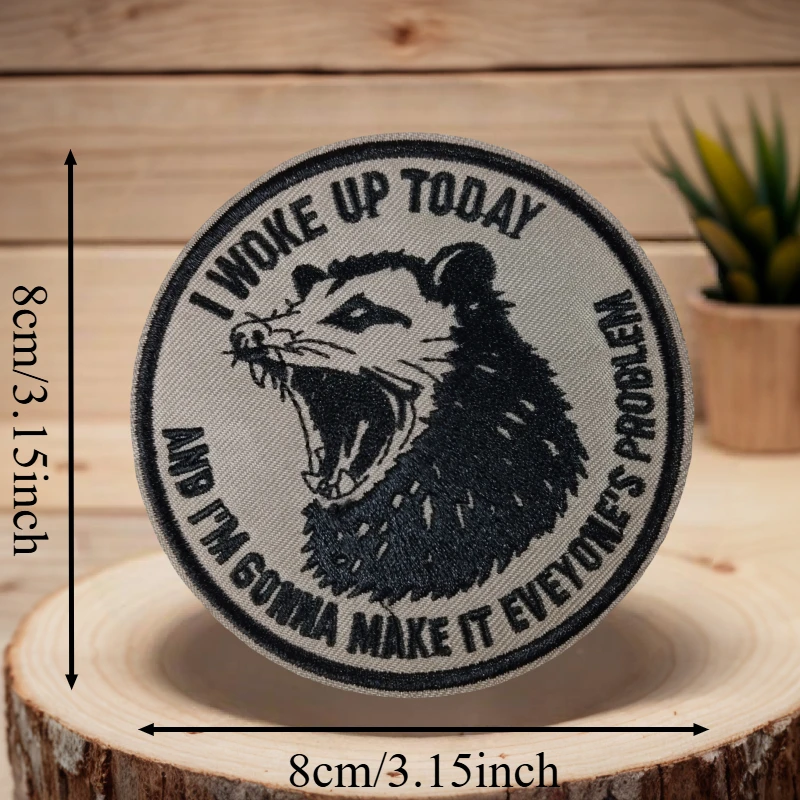 Parche bordado "I'm Gonna Make It", chaleco táctico con gancho y bucle, insignia de moral, pegatina para mochila, parches para brazalete para ropa - imagen 3