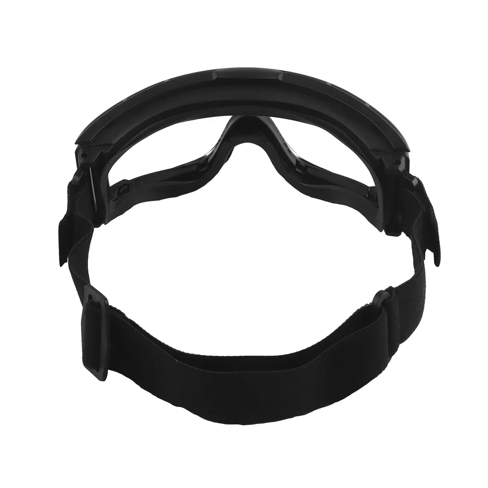 Gafas tácticas al aire libre, gafas de tiro Airsoft para caza, gafas a prueba de polvo para ciclismo de motocicleta con lentes transparentes/negras/amarillas - imagen 4