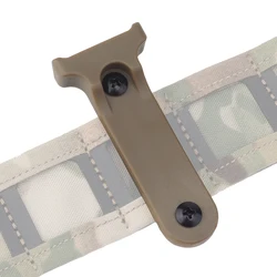 Extractor pistolas táctico – Montaje MOLLE PALS cinturón combate