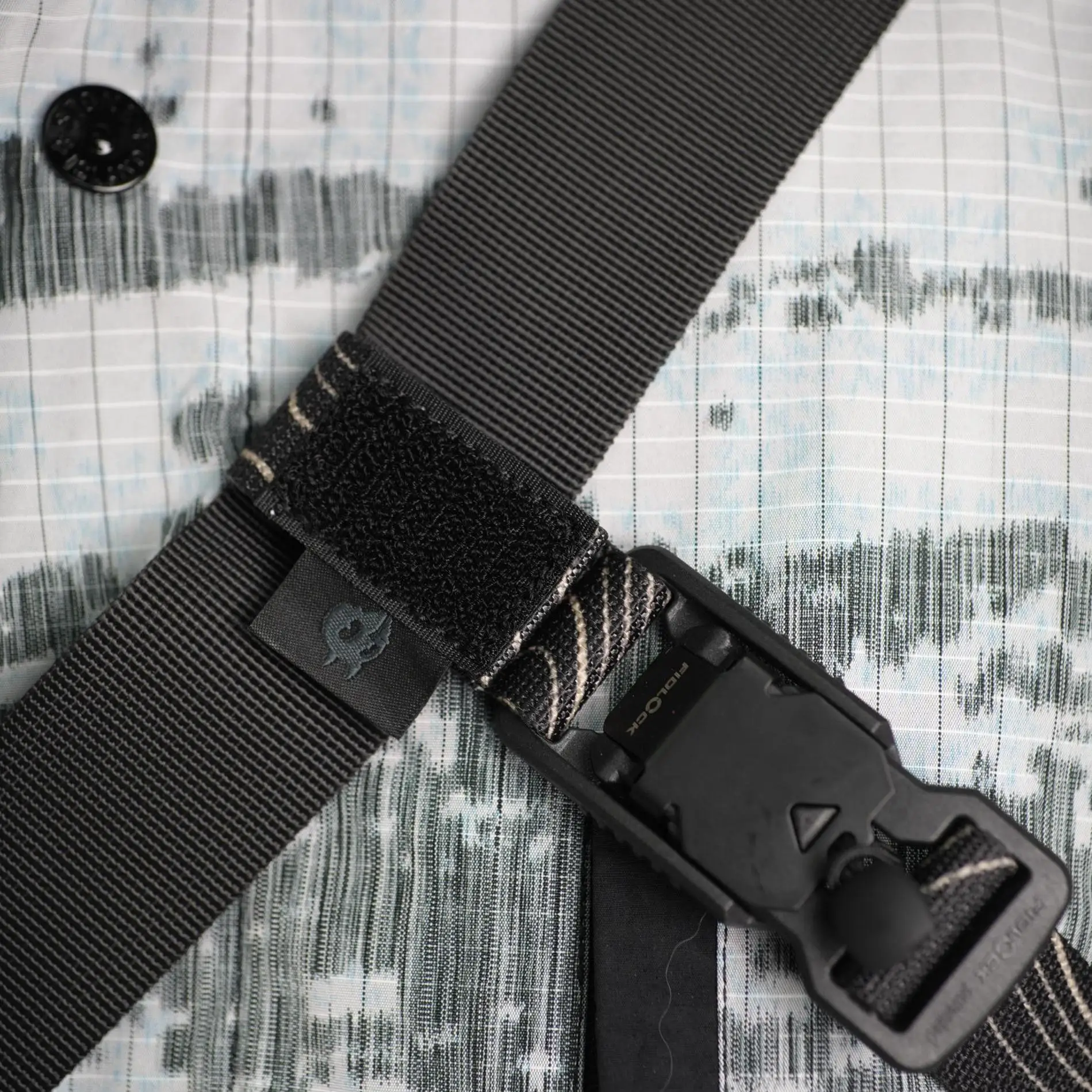 Cinturón auxiliar de mochila táctica de tres puntos para exteriores, cinturón auxiliar con hebilla magnética - imagen 3