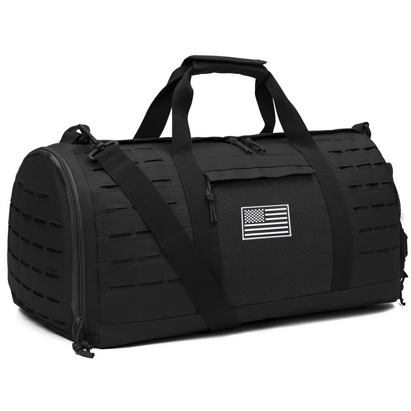 Bolsa táctica hombre con bolsillo para zapatillas – Gimnasio y viaje - imagen 4