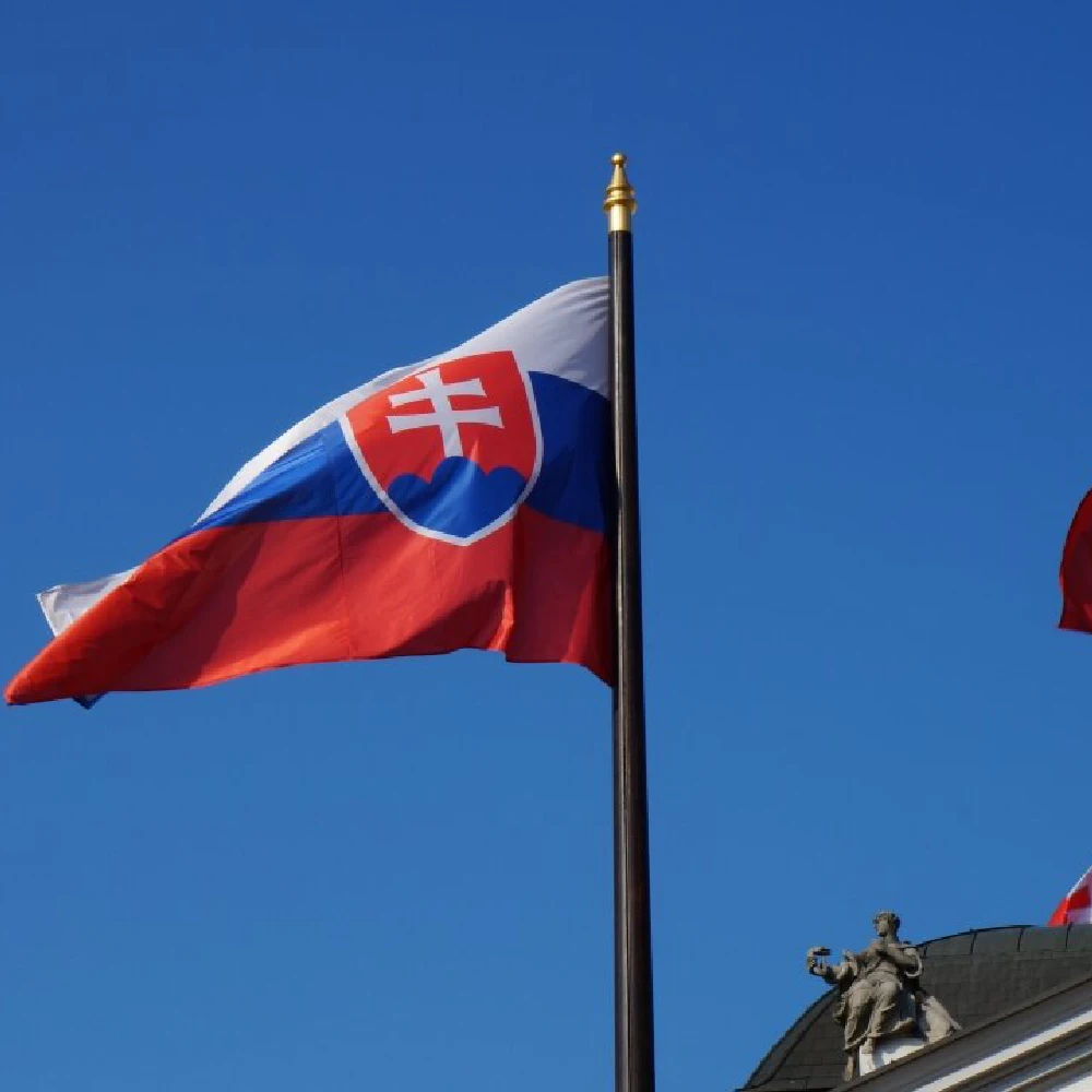 Bandera eslovaca Svk Sk Slovaquia de 90x150 cm para decoración