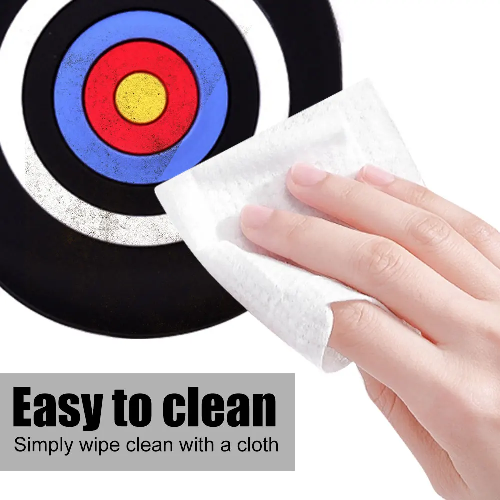 Almohadilla de punta de extremidad de arco recurvo, Protector de extremidades de tiro con arco, almohadilla de goma para pies, zapatos, cuña de protección, accesorios de tiro de caza con arco largo - imagen 4