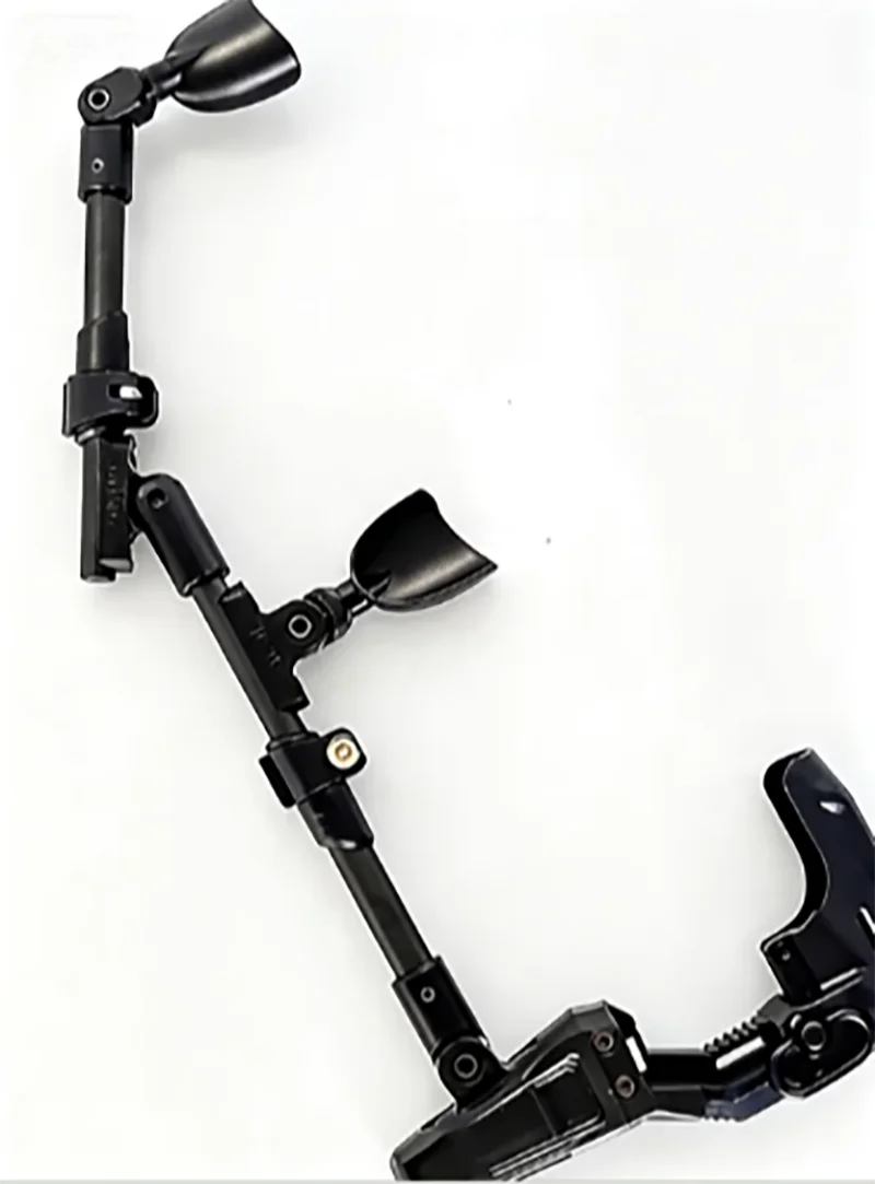 Soporte para pistola VR de doble mango ajustable, fibra de carbono