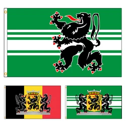 Bandera de Flandes Oriental de Bélgica, pancarta impresa de poliéster, tapiz de decoración, 90x150cm