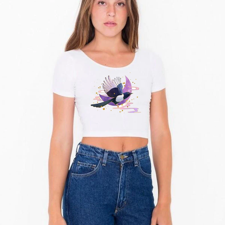 Termoadhesivo de transferencia de calor con forma de pájaro y mariposa para ropa, apliques de camiseta, parches de transferencia de hierro con animales de dibujos animados para ropa DIY - imagen 2