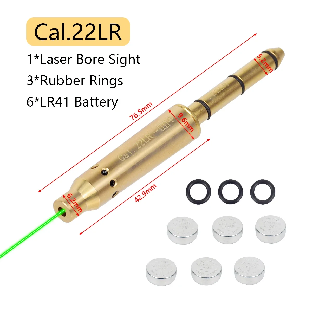 Cal.22LR (Green)