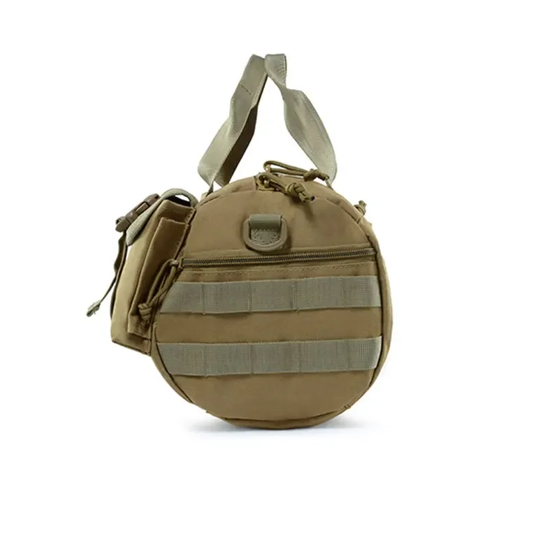 Mochila táctica de hombro para caza, senderismo, Camping, viaje, Camo Molle, bandolera para exteriores - imagen 3