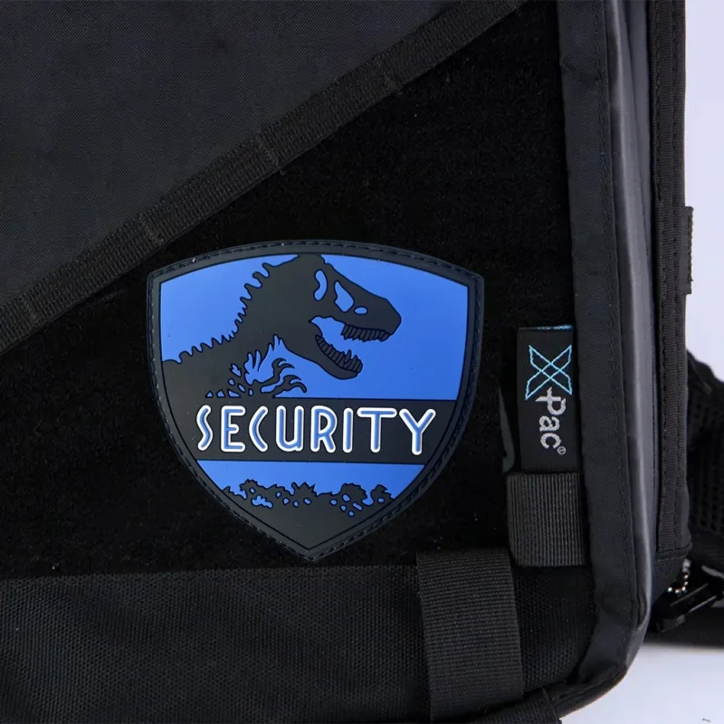 Parche táctico PVC dinosaurio Security – Insignia militar velcro - imagen 5