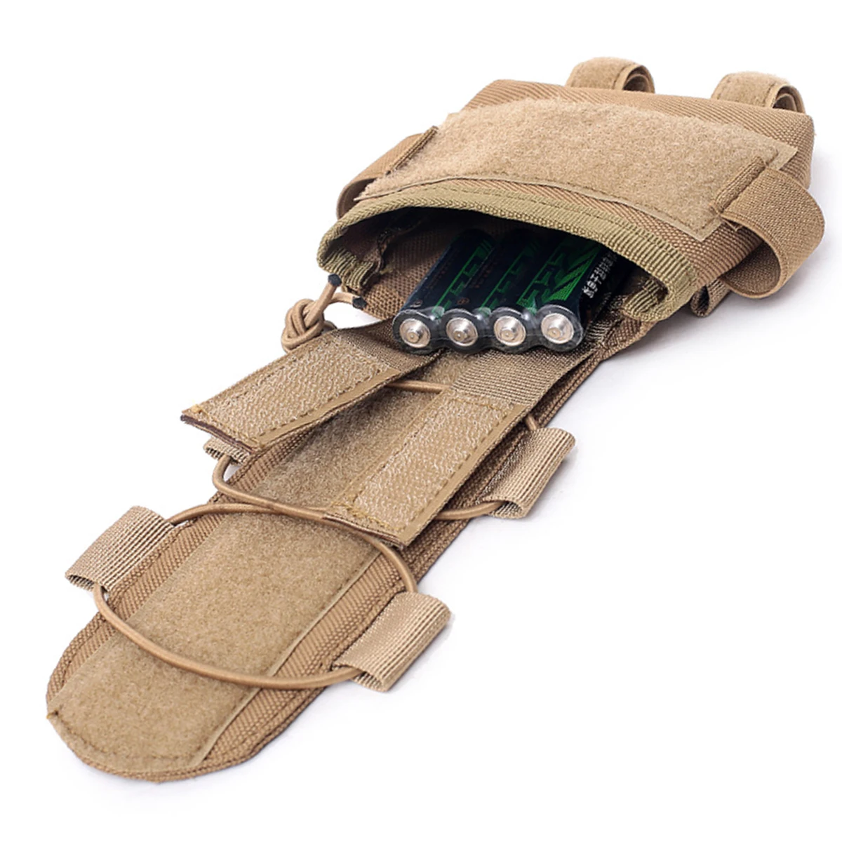 Bolsa de almacenamiento de batería para casco táctico Mk2, bolsa de contrapeso desmontable, caja de batería pequeña para juegos de caza Cs - imagen 5