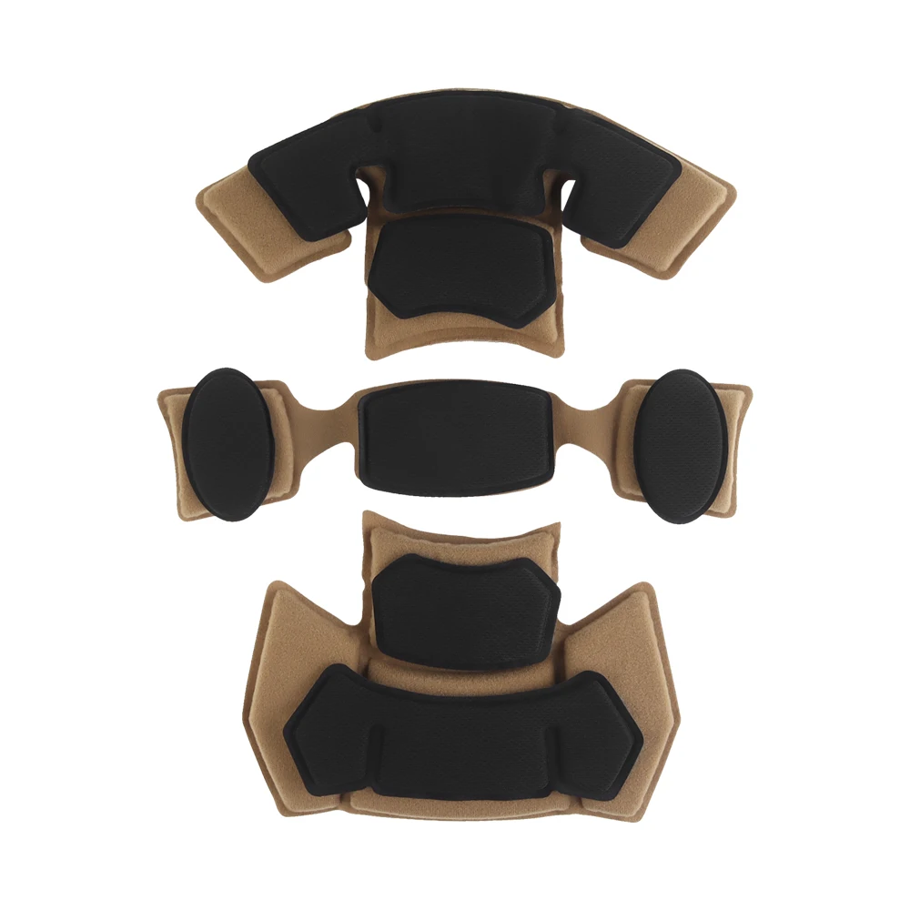 Sistema de suspensión de casco táctico, equipo Wendy M-LOK MICH, casco de caza rápido 3,0, suspensión de barbilla con forro de esponja - imagen 4