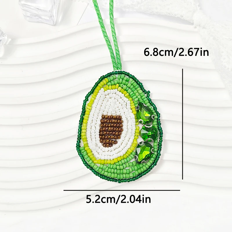 Parche de cuentas de dibujos animados 3D hecho a mano con diamantes de imitación, apliques para bolso, parche de cristal DIY para mochila, bolsa de adorno, cordón para ropa - imagen 4