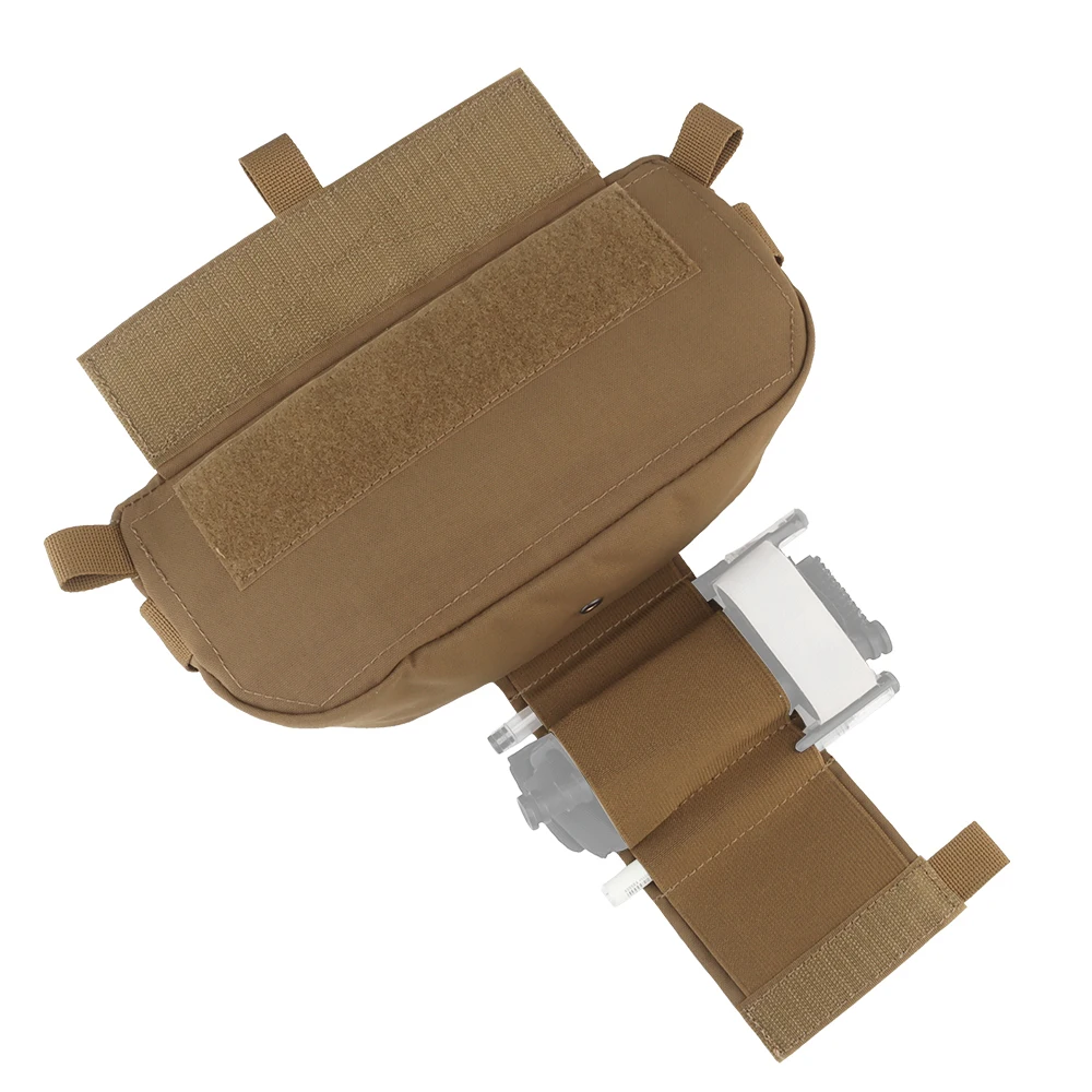 Nueva bolsa de caída Airsoft de doble uso, colgador de placa táctica, riñonera, colgante Abdominal, paquete de seis accesorios para chaleco de caza - imagen 3