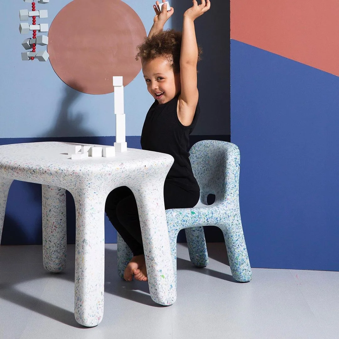 Juego de mesa y silla para niños, mesa y silla de aprendizaje para jardín de infantes, juegos para bebés, mesa de escritura, hogar de plástico - imagen 2