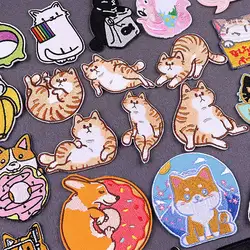 Insignias bordadas termoadhesivas animales – Parches paramilitares coser