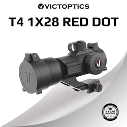 VictOptics T4 Mira de punto rojo con iluminación roja y verde