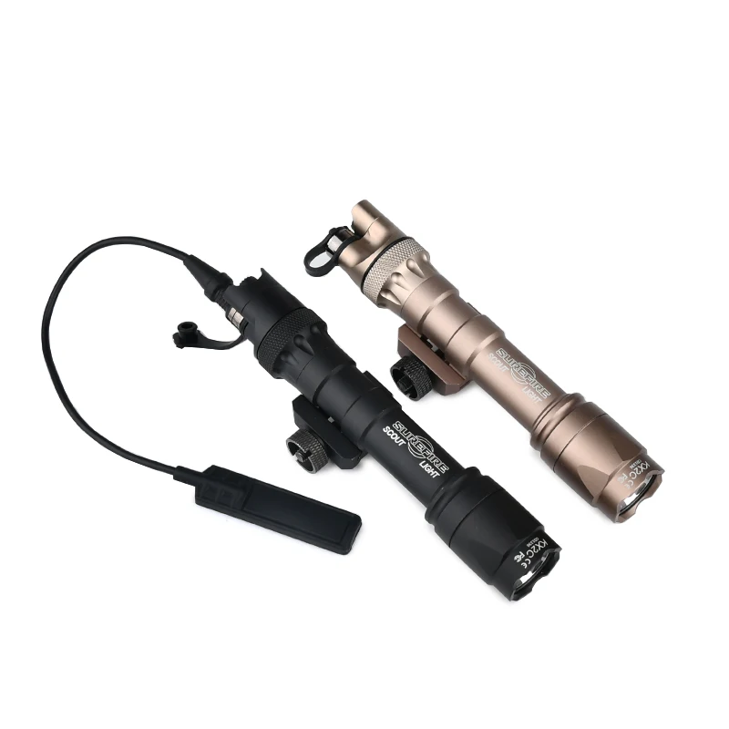 SF Scout Light linterna táctica aleación aluminio mando trasero Picatinny - imagen 3