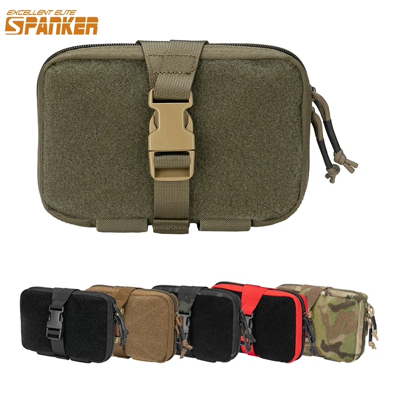 Riñonera táctica MOLLE EDC – Compacta con velcro para caza y montaña