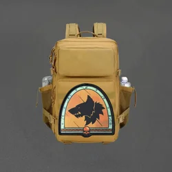 Parche moral lobo espacial con velcro