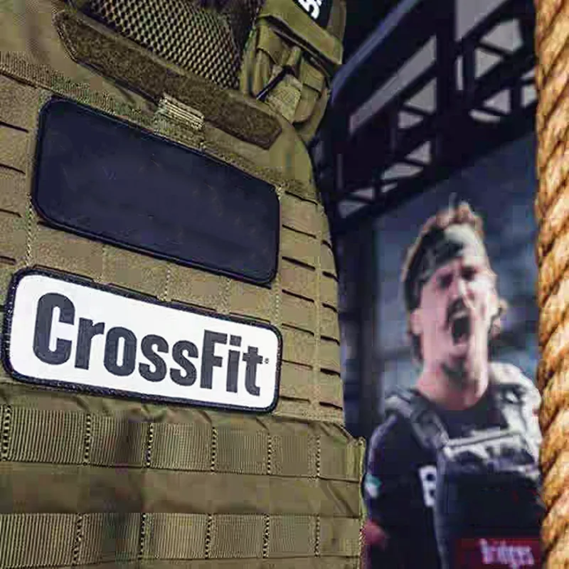 Parche impreso CrossFit, insignia táctica, apliques para ropa, chaleco y decoración de mochila - imagen 2