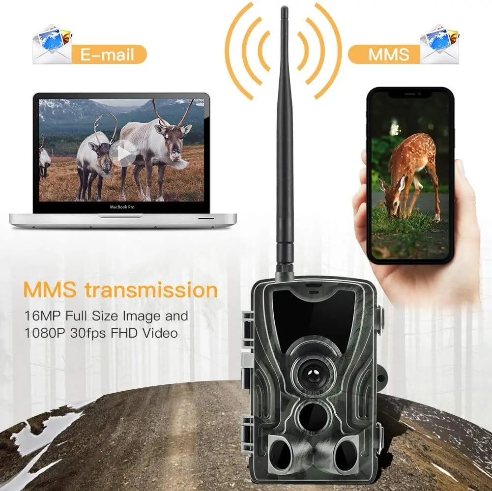 Cámara de rastreo 4G visión nocturna IP65 impermeable - imagen 2