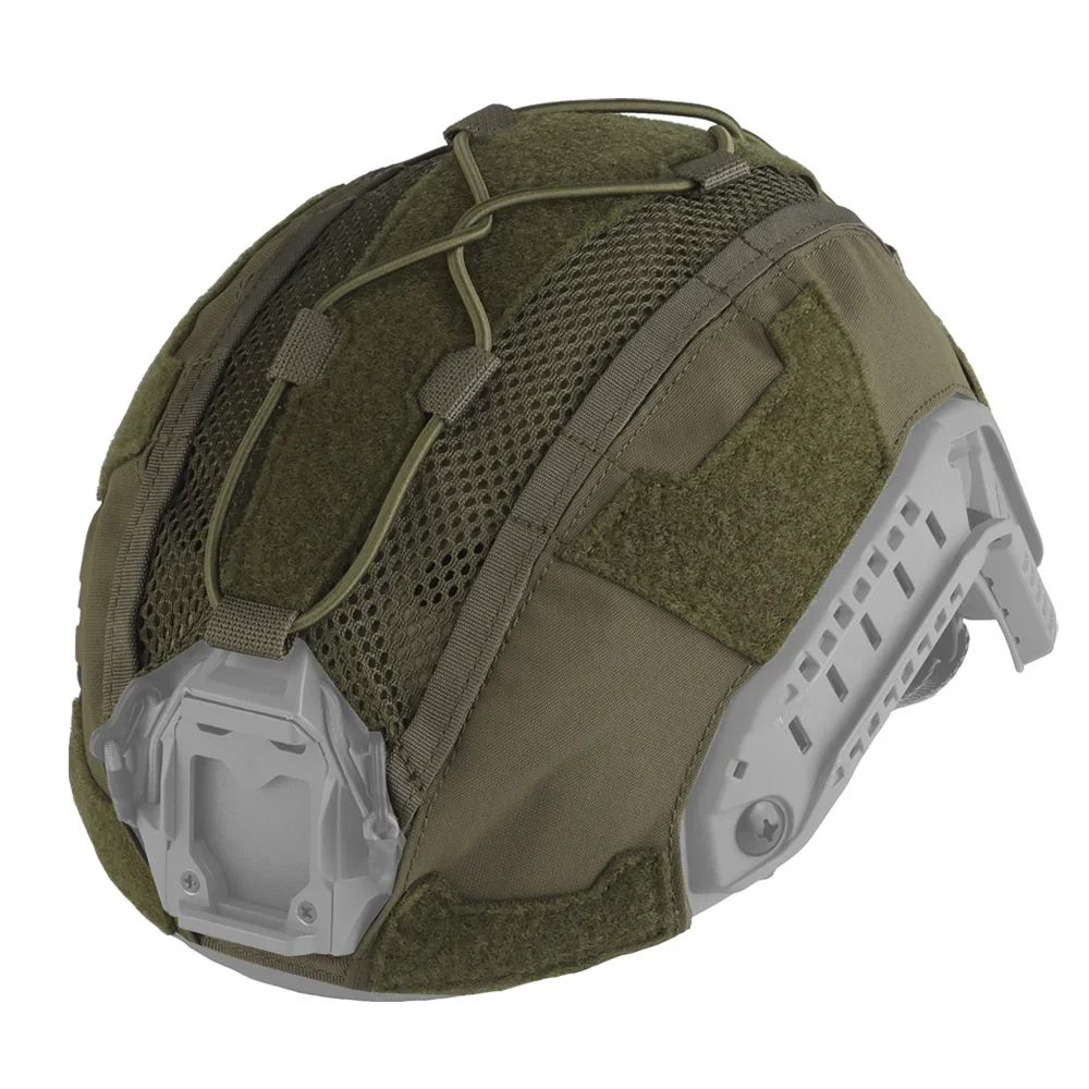 Cubierta de casco táctico Gen4 con cordón elástico caza al aire libre tiro Airsoft rápido cubierta de casco de corte súper alto equipo de protección - imagen 2