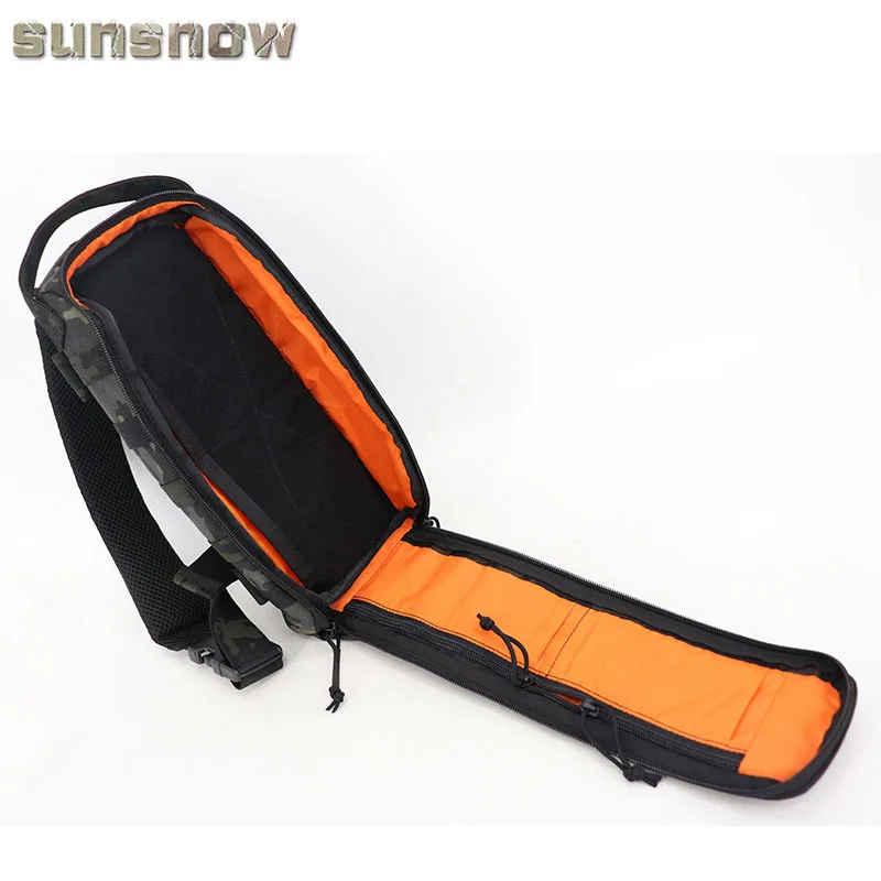 Bolsa de pecho táctica multifuncional para exteriores, bolso de gran capacidad para deportes de ocio al aire libre, ciclismo, novedad - imagen 3