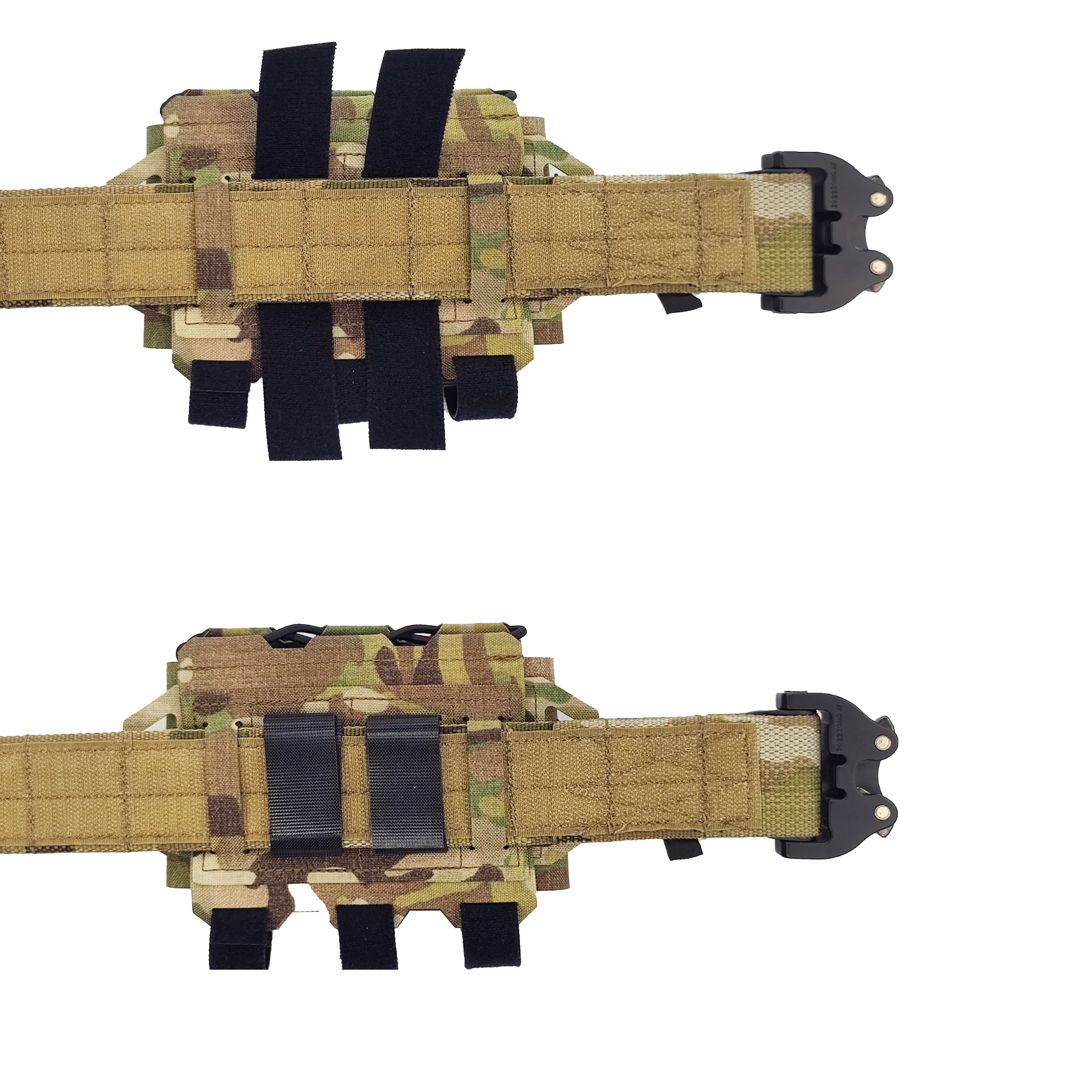 Sistema de dos piezas Molle médico IFAK bolsa botiquín de primeros auxilios paquete con soporte de torniquete rollo médico y bolsa de soporte de suministro portador - imagen 3