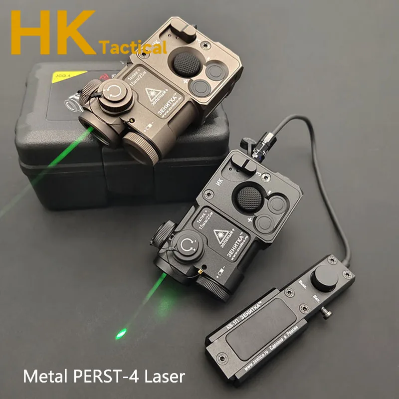 SOTAC táctico CNC PERST-4 indicador láser/IR verde Visible con interruptor de presión de Control apto para armas de puntería de indicador de riel de 20mm - imagen 5