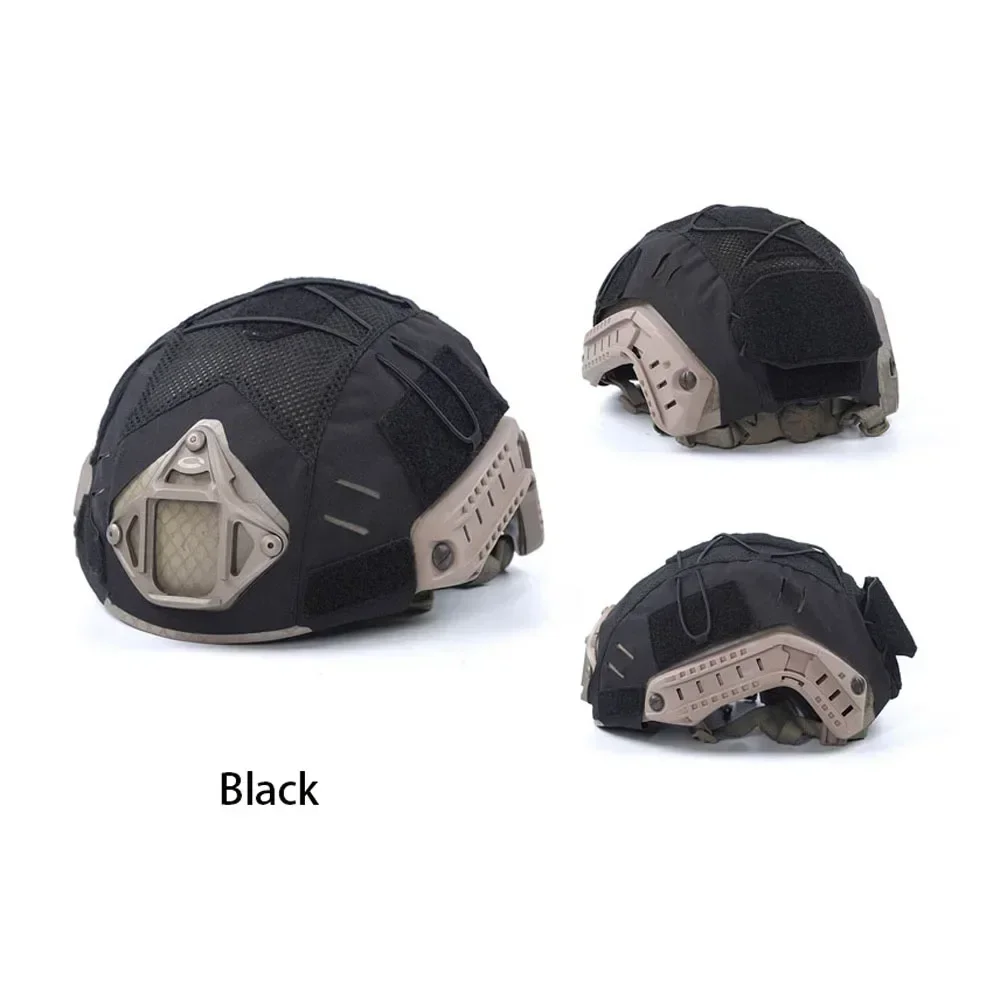 MCBK SF FAST casco cubierta deportes al aire libre balístico alto corte táctico protector casco cubierta tela - imagen 5