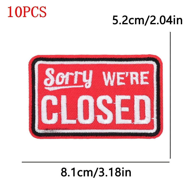 10 unids/set NYC parches bordados para ropa amor hierro en parches para ropa parche termoadhesivo apliques de póker pegatinas DIY - imagen 3