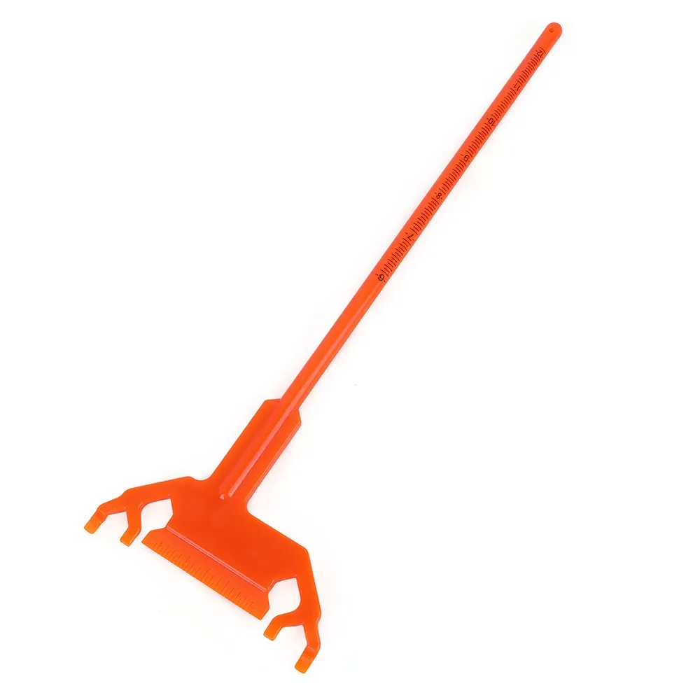 Herramienta de medida de arco recurvo, regla en T para tiro con arco, soporte de altura, distancia, plástico duradero para tiro al objetivo, accesorios de caza, 1 ud. - imagen 3