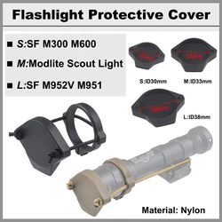 Protector de lente Surefire M300 M600 táctico – Cubierta frontal resistente