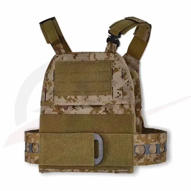 Chaleco táctico ligero Airsoft Pharaoh, FCPC V5, Camuflaje lateral TEGRIS con cubierta de cintura lateral - imagen 4